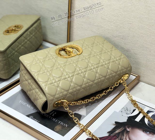 Dior女包 迪奧Caro鏈條包 Dior肩背斜挎包  dfk1804